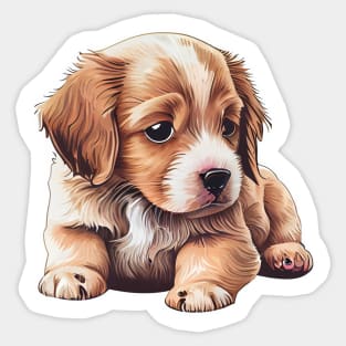 dog puppy cute sticker Sticker
